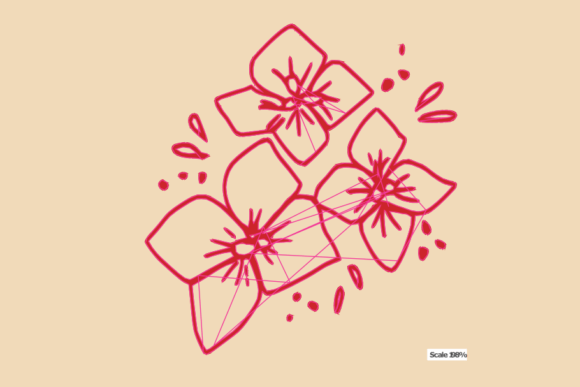 Amaryllis Flower Embroidery Design