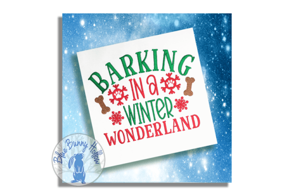 Barking in a Winter Wonderland