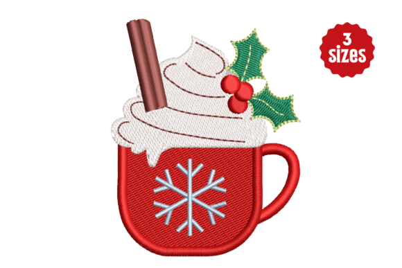 Christmas Holly Berry Hot Chocolate
