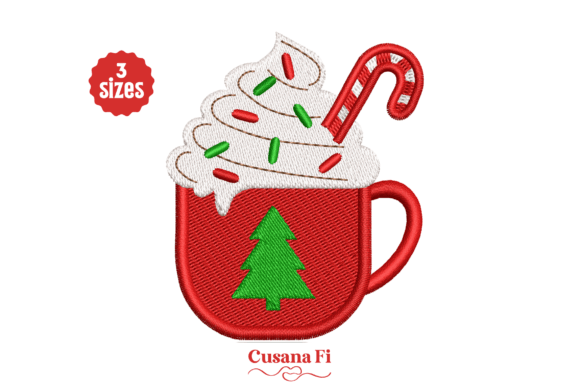 Christmas Tree Hot Chocolate Mug