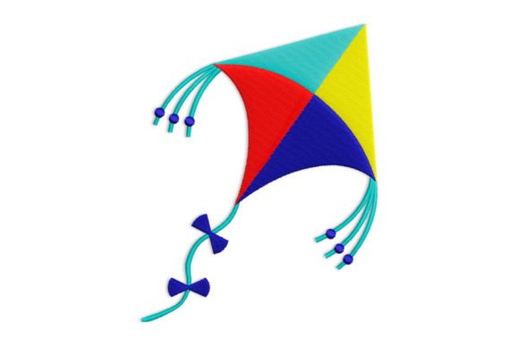 Kite Baby Toy: A Whimsical Embroidery Gem
