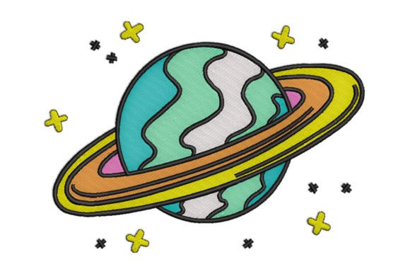 Neptune Doodle Planet